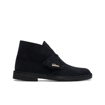 Clarks Originals | Desert Boot Black scamosciato