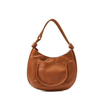 Zanellato | Borsa Demì a spalla nodi knot beige cammello s