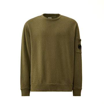 C.P. Company | Felpa girocollo regular fit verde SS266A