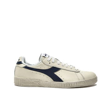 Diadora | Game L low waxed bianche e blu