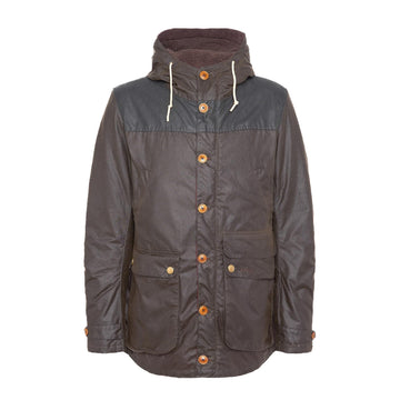 Barbour | Parka game in cotone cerato olive over MWX0698RU91