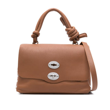 Zanellato | Borsa Postina nodo knot beige cammello m
