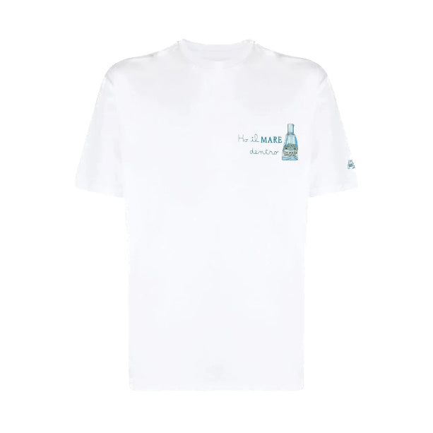 MC2 Saint Barth | T-shirt con ricamo gin mare dentro