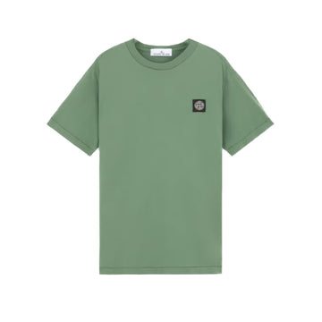 Stone Island | T-shirt a maniche corte con vestibilità slim salvia 2100039
