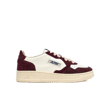 Autry | TA05 Sneakers Medalist low con glitter bordeaux