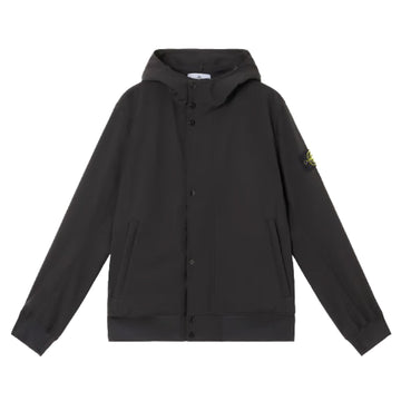 Stone Island | Light Soft shell technology recycled polyester nero 4100090