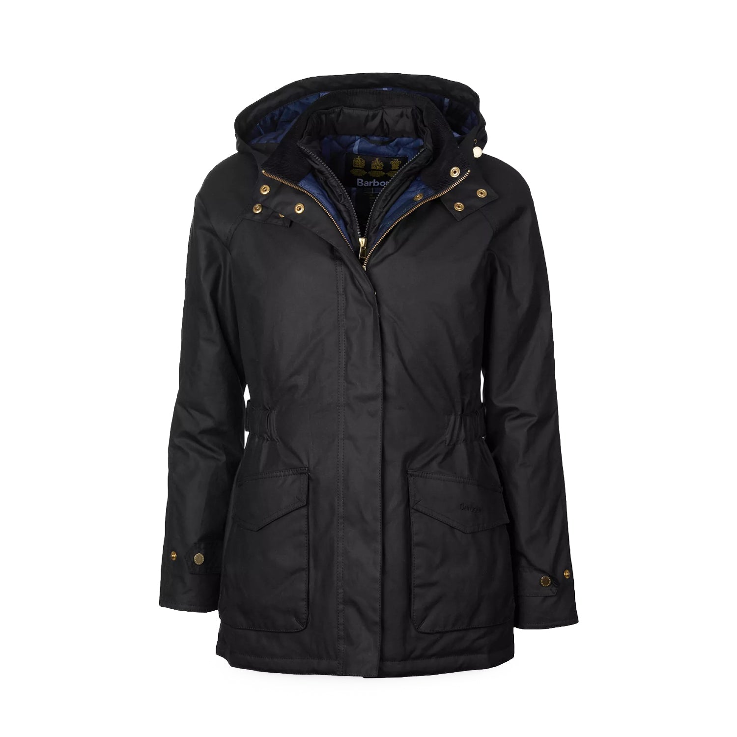 Barbour | Giacca Cerata Doppio Strato Piumino Interno Blu Navy ABERDEEN LWX1076