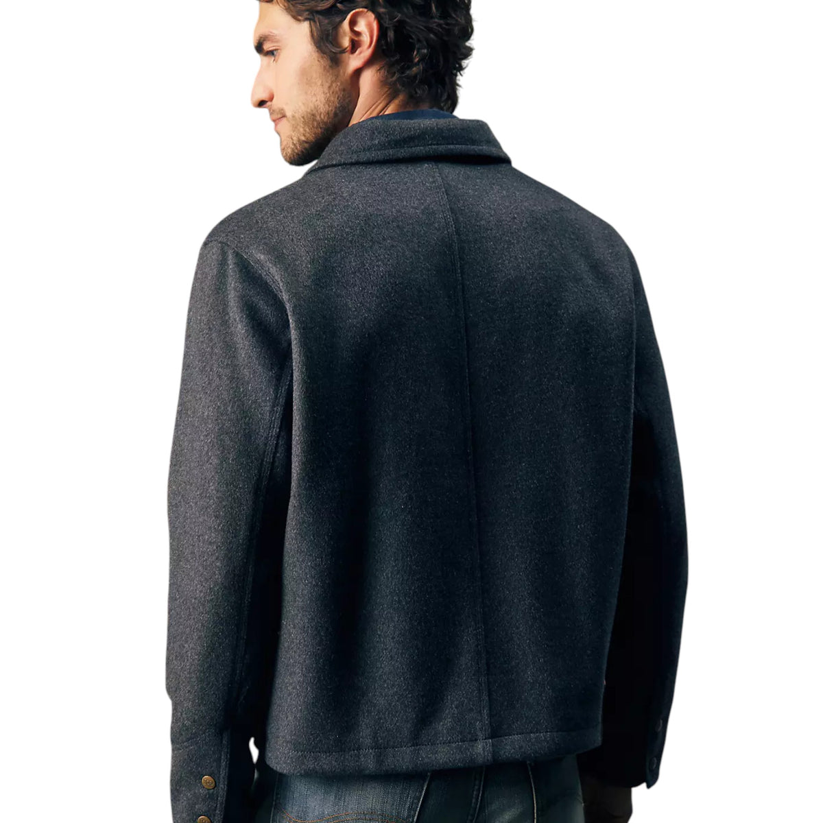 Lee | Giacca in Misto Lana Lee Gold – Grey Charcoal Heather
