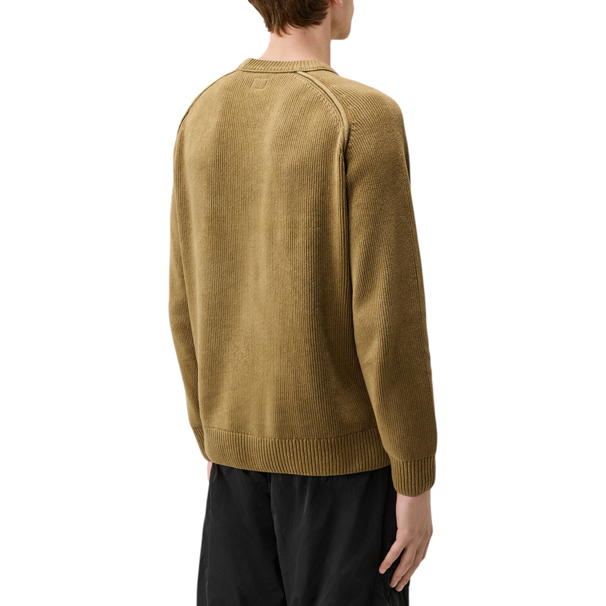 C.P. Company | Maglione Chenille Cotton Lens Crewneck Marrone