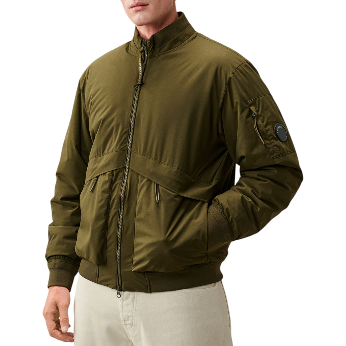 C.P. Company | Bomber Pro-Tek PrimaLoft® Silver Lens Verde