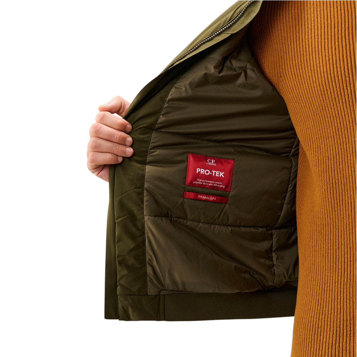 C.P. Company | Bomber Pro-Tek PrimaLoft® Silver Lens Verde