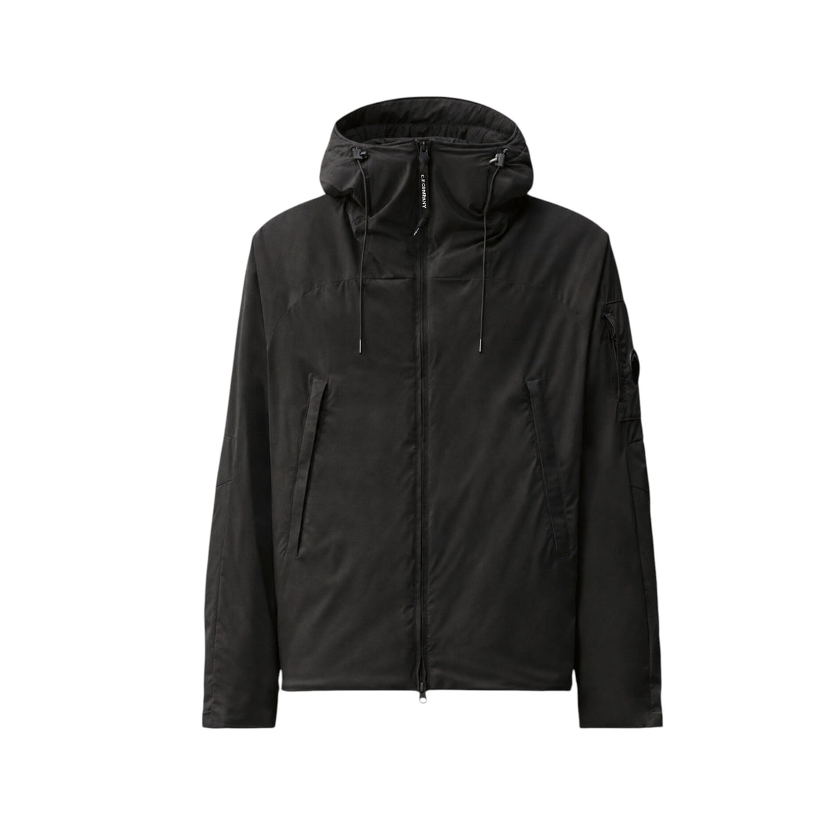 C.P. Company | Giacca Pro-Tek Primaloft® Silver Hooded Lens Nero