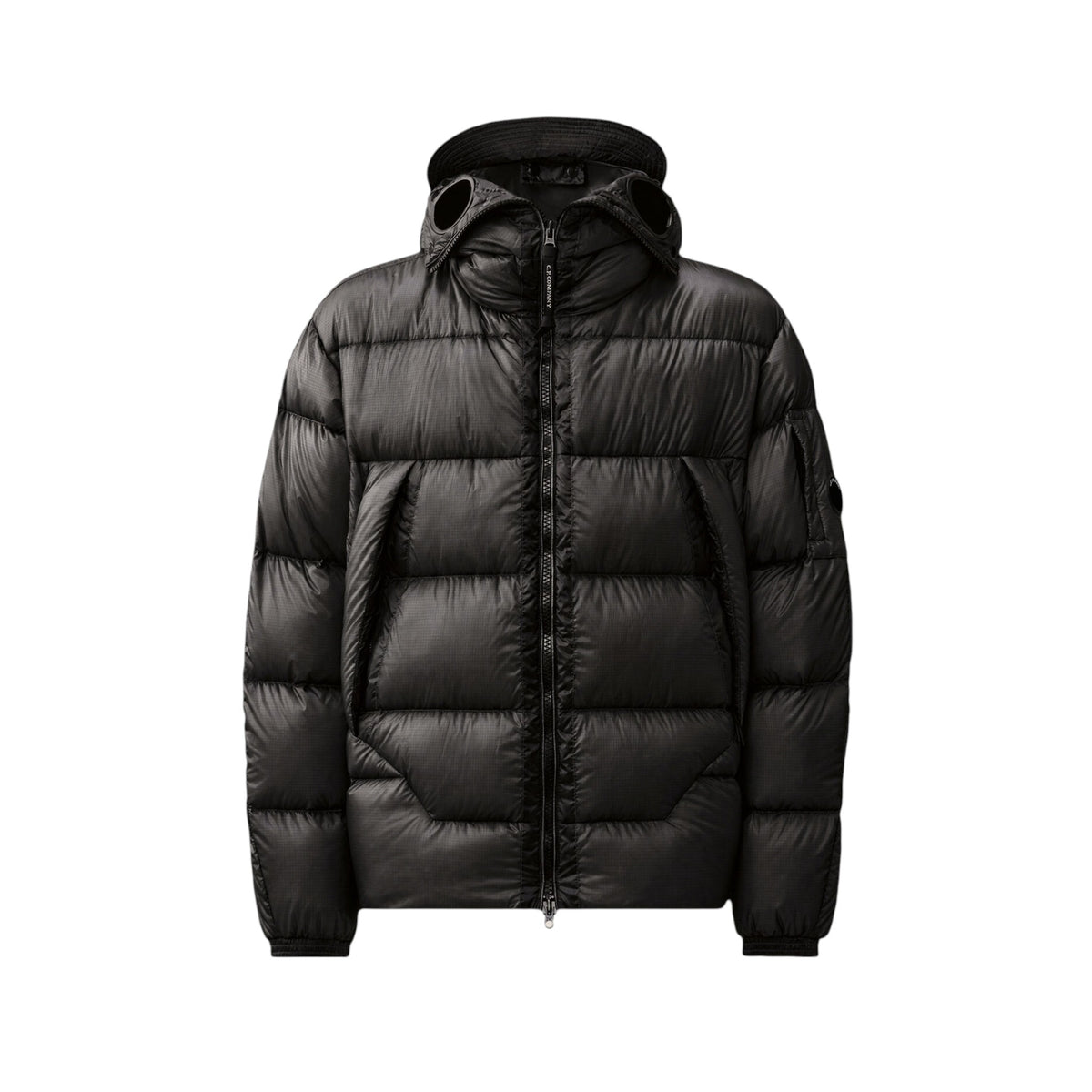C.P. Company | Piumino D.D. Shell Explorer Lens Down Jacket Nero