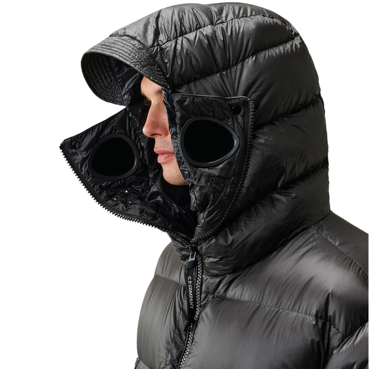 C.P. Company | Piumino D.D. Shell Explorer Lens Down Jacket Nero
