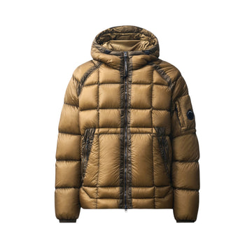 C.P. Company | Piumino D.D. Shell Hooded Puffer Jacket Marrone