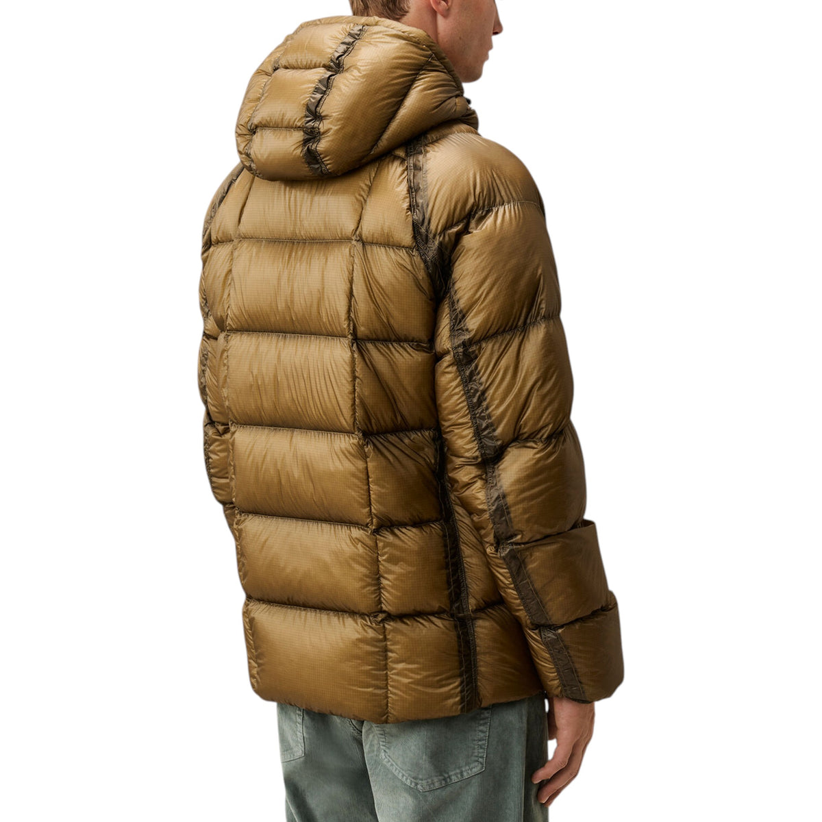 C.P. Company | Piumino D.D. Shell Hooded Puffer Jacket Marrone
