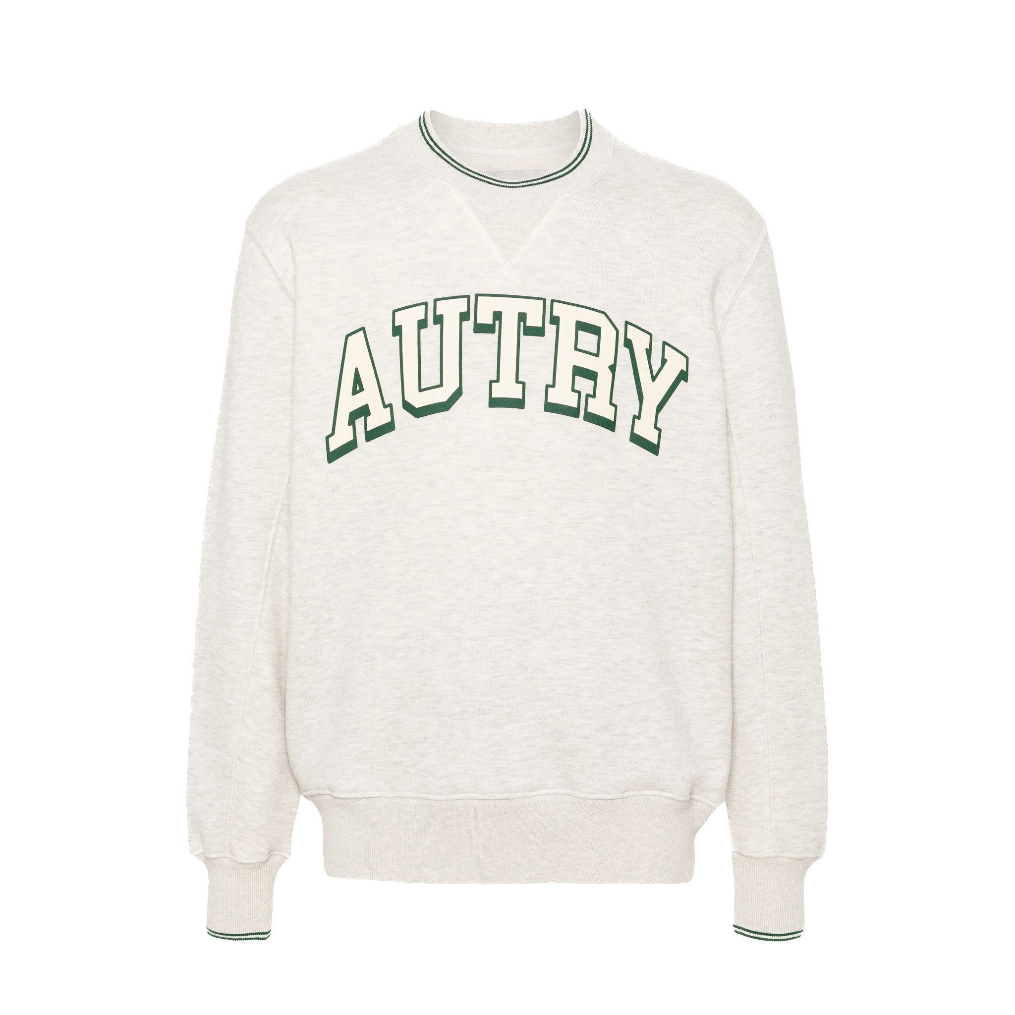 Autry | Felpa Autry Girocollo Scritta Interno Pile