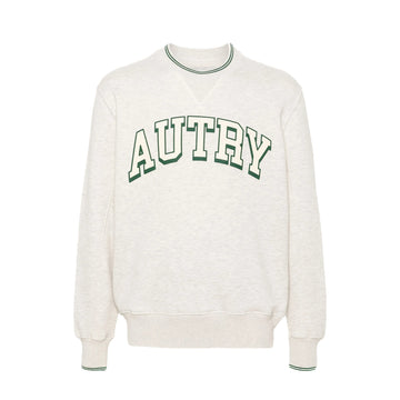 Autry | Felpa Autry Girocollo Scritta Interno Pile