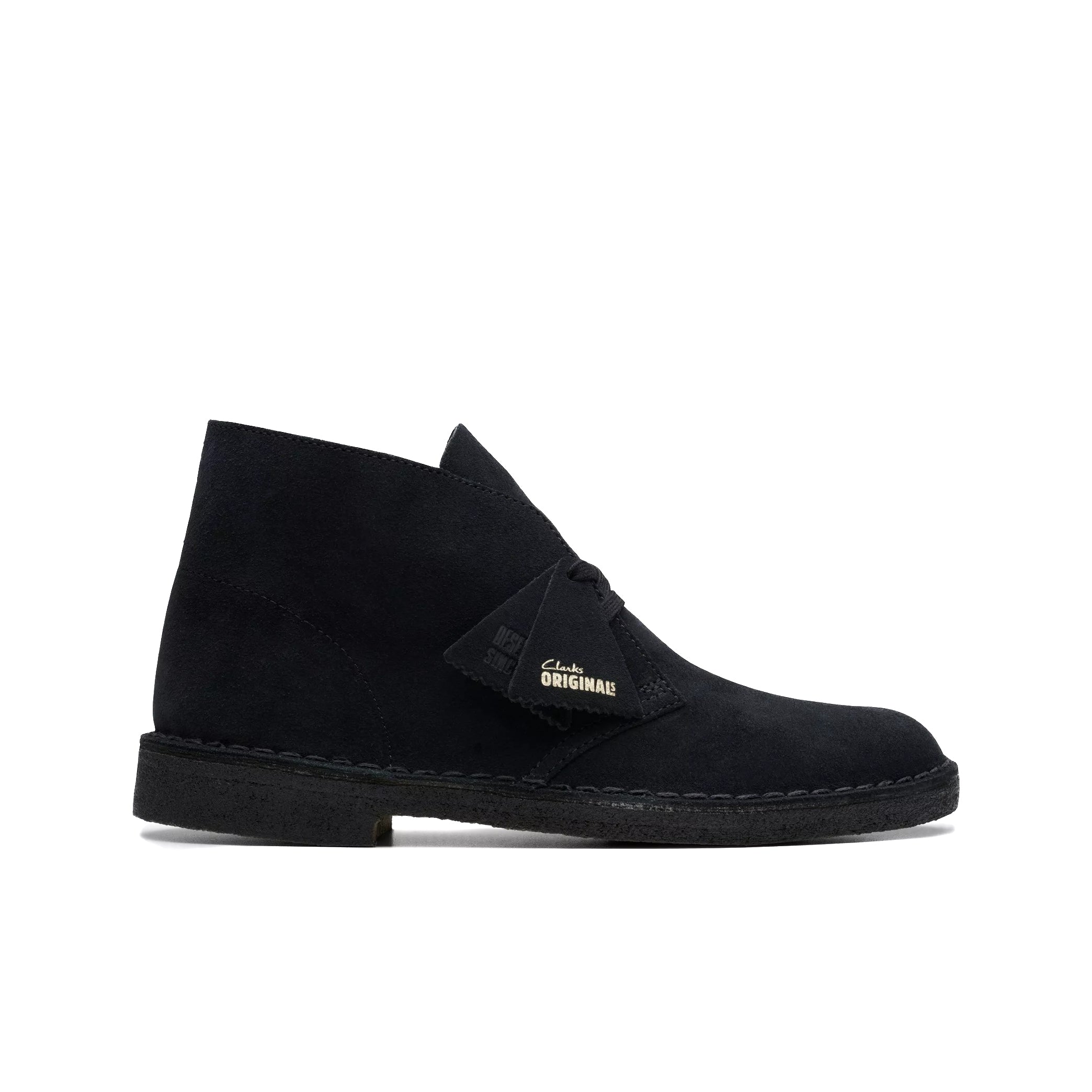 Clarks Originals | Desert Boot Black scamosciato