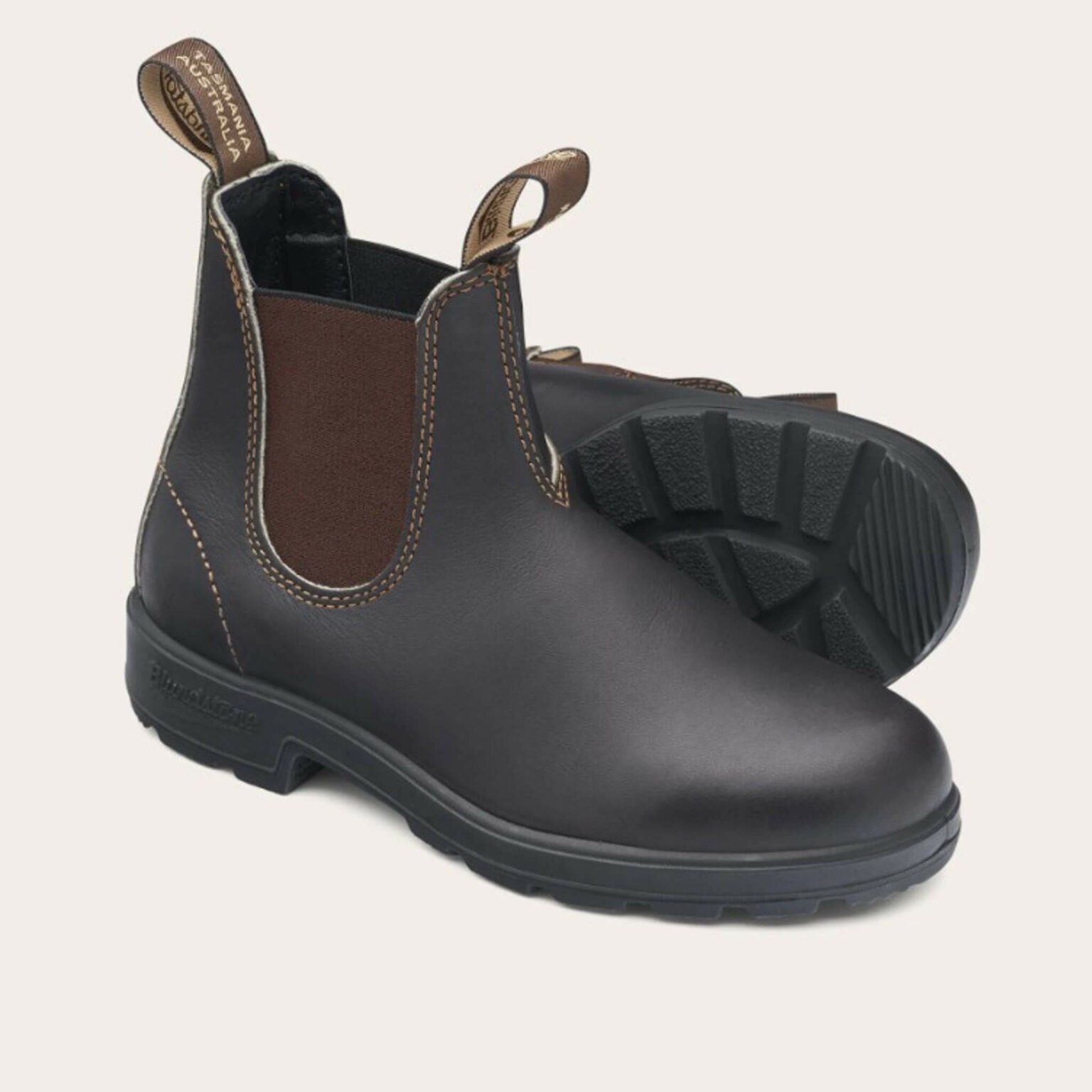 Blundstone | B500 Stivali pelle marroni robusti
