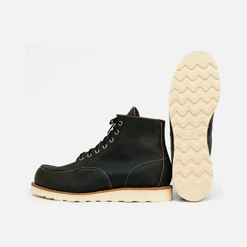 Red Wing Shoes | R8890 Classic moc toe charcoal rough and tough black