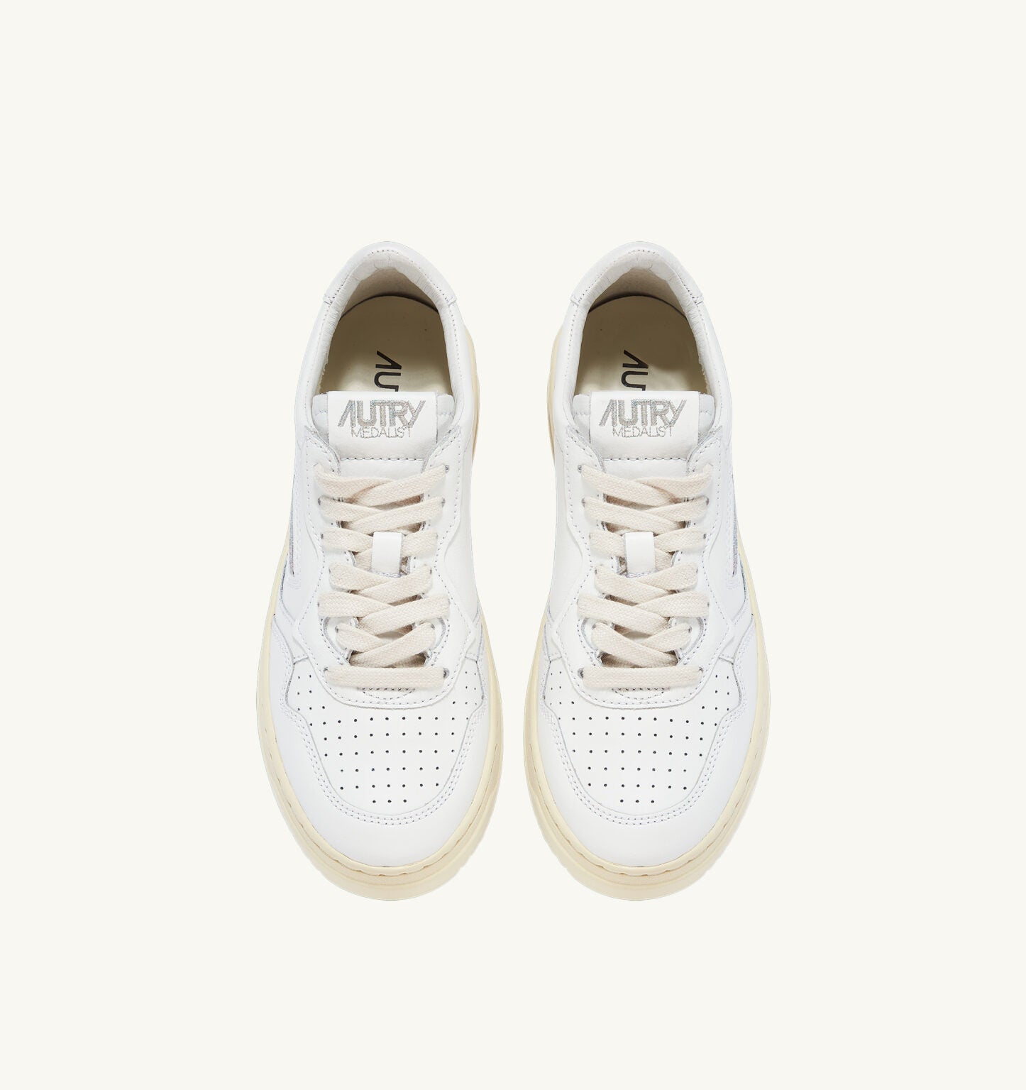 Autry | Sneakers Medalist low in pelle bianca LL15