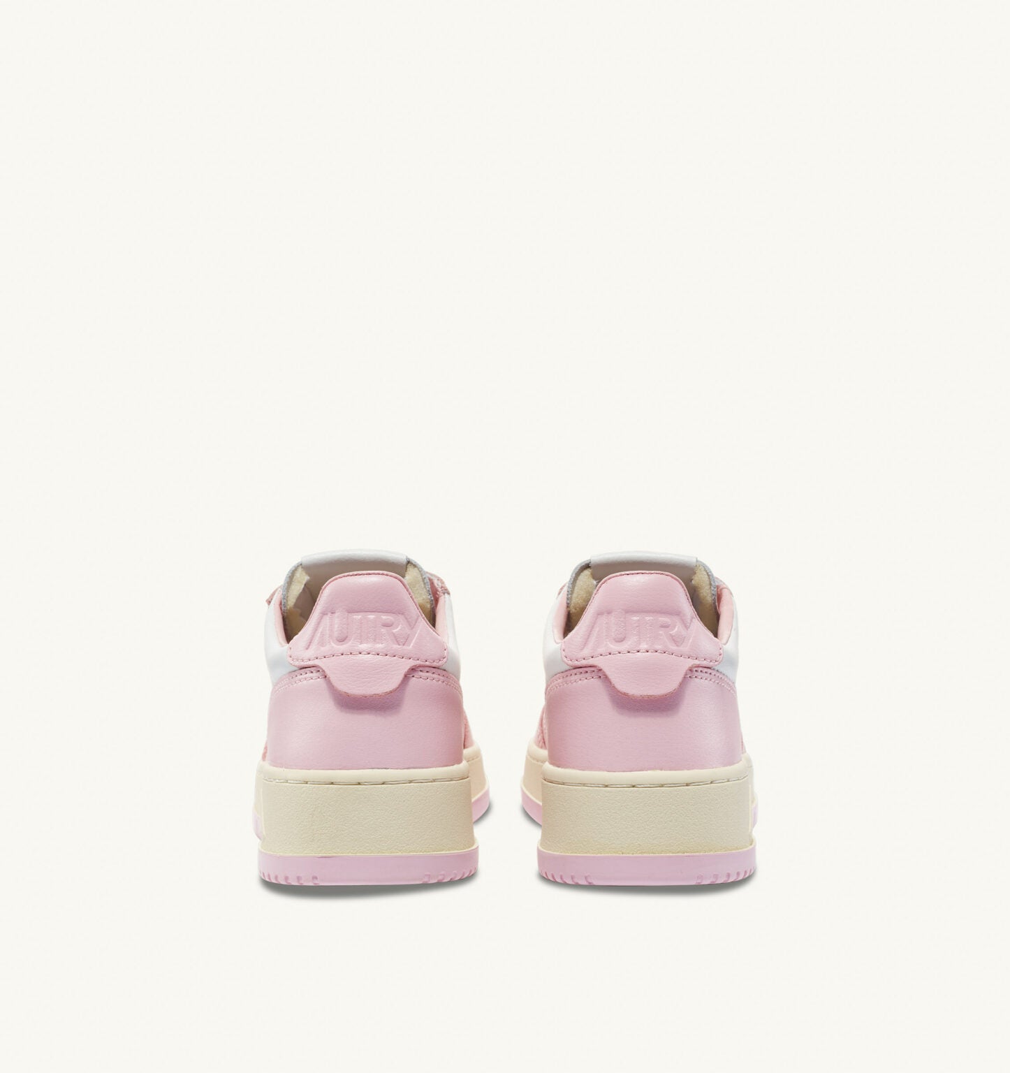 Autry | Sneakers Medalist low in pelle bicolor rosa bubble WB37