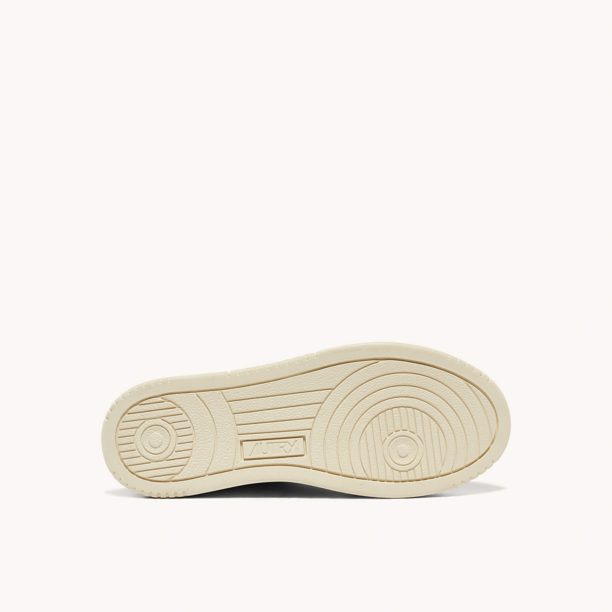 AUTRY | WB44 Sneakers Medalist low bicolor in pelle bianca e grigio metallizzato