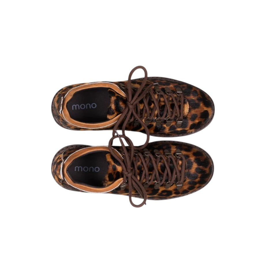 MONO | Scarpa in pelle Allo Pony - Leopardata