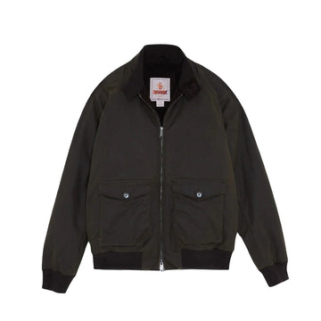 Baracuta | G9 Harrington Jacket Cotone Cerato Marrone Imbottito