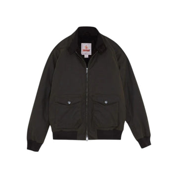 Baracuta | Waxed G9 Pocket in Cotone Cerato OLIVA