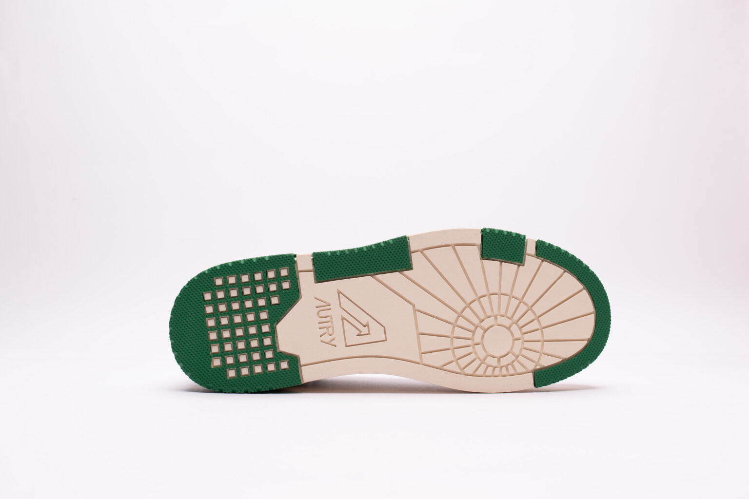 Autry | CLC suede bianca verde MM09