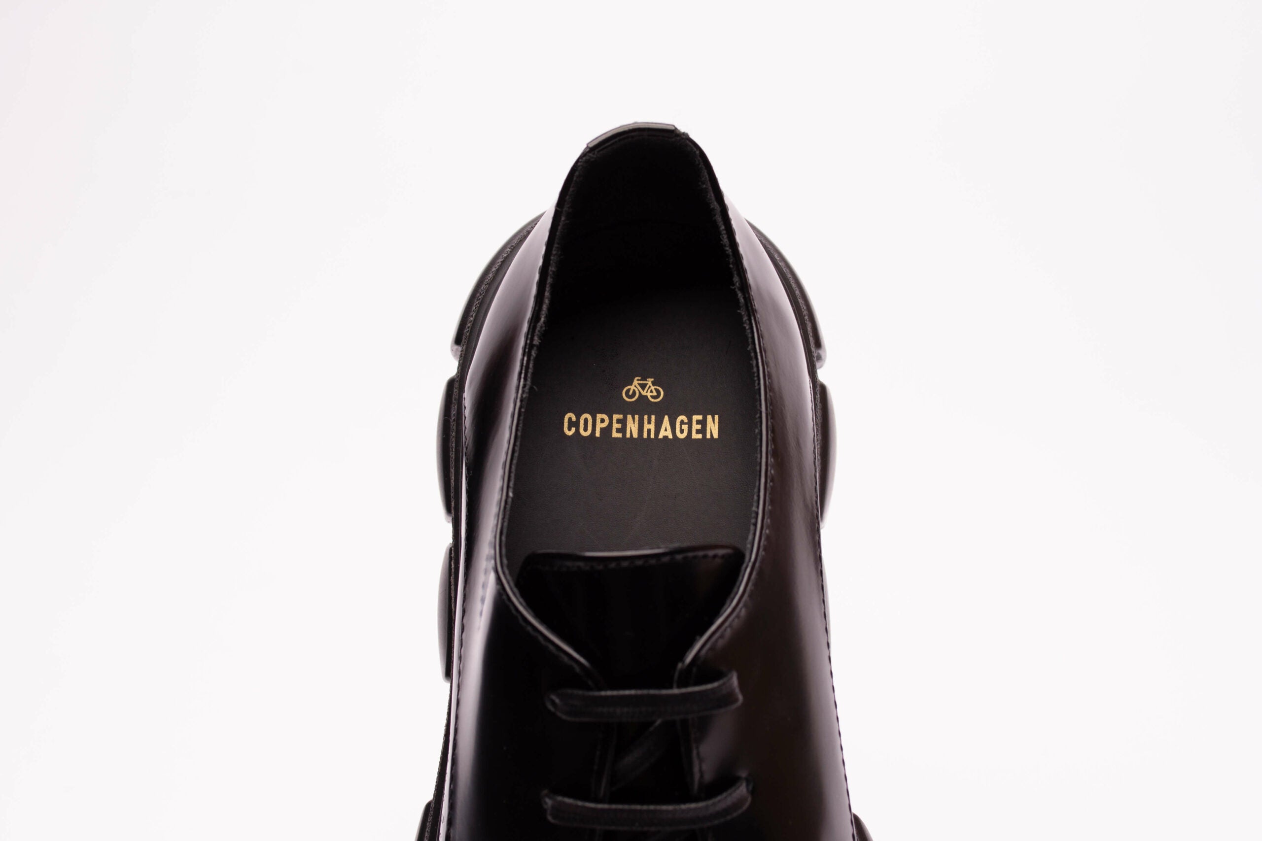 Copenhagen | Mocassino stringato nero