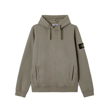 Stone Island | Felpa con cappuccio e tasca a marsupio 6100029 BRUSHED ORGANIC COTTON FLEECE