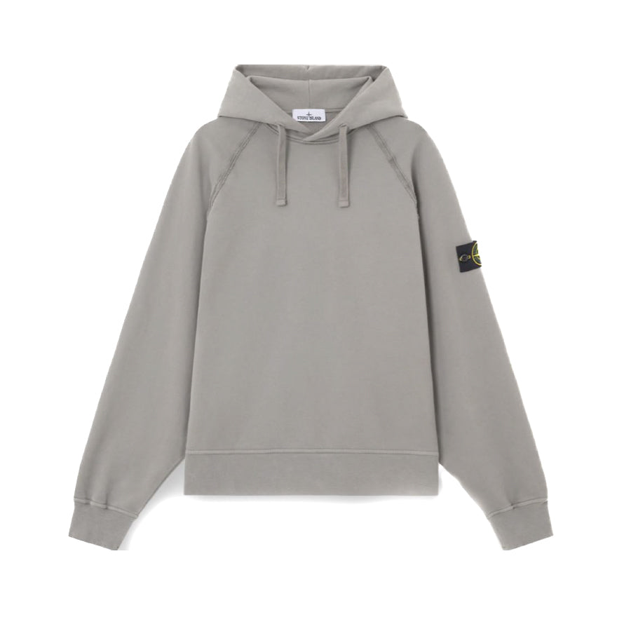 Stone Island | Felpa con cappuccio oversize con maniche raglan 6100023 BRUSHED ORGANIC COTTON FLEECE