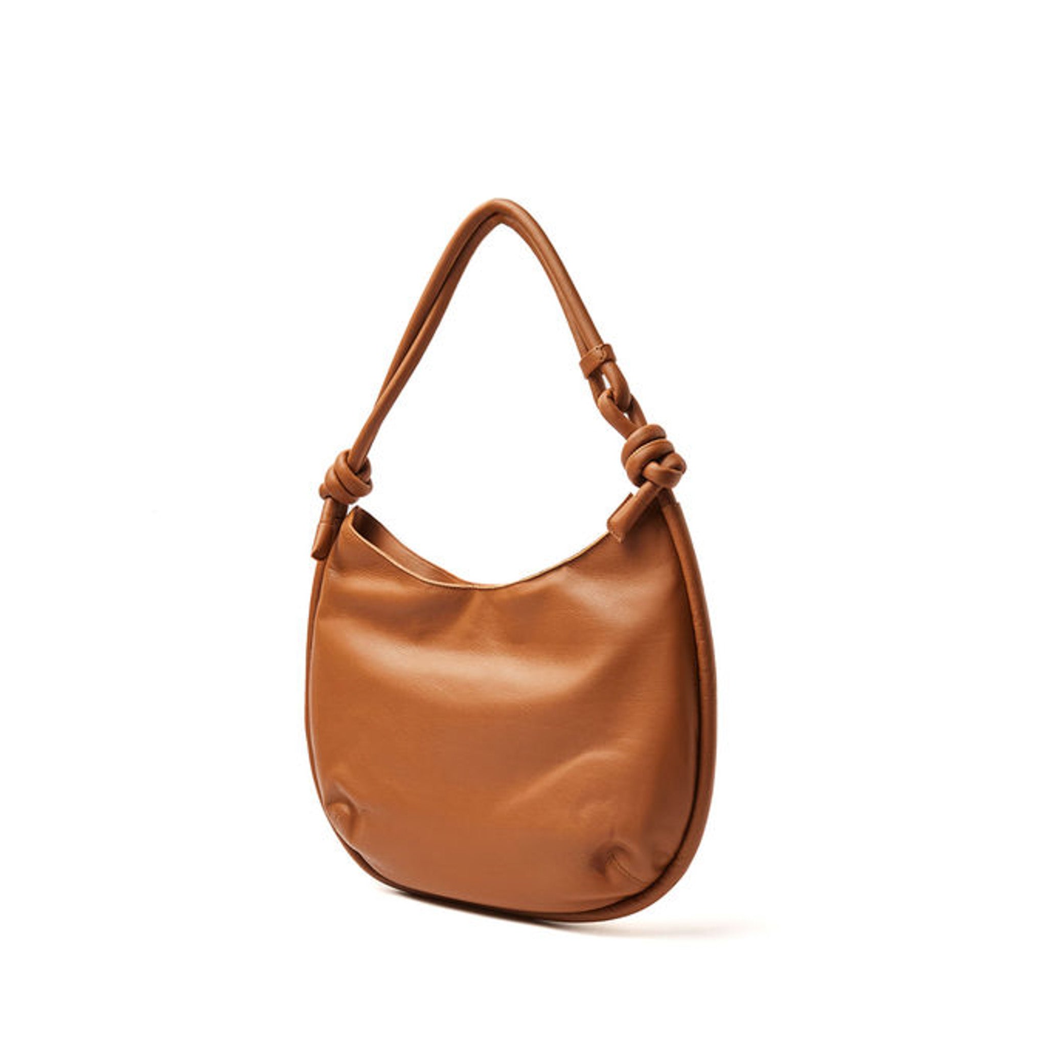 Zanellato | Borsa Demì a spalla nodi knot beige cammello L