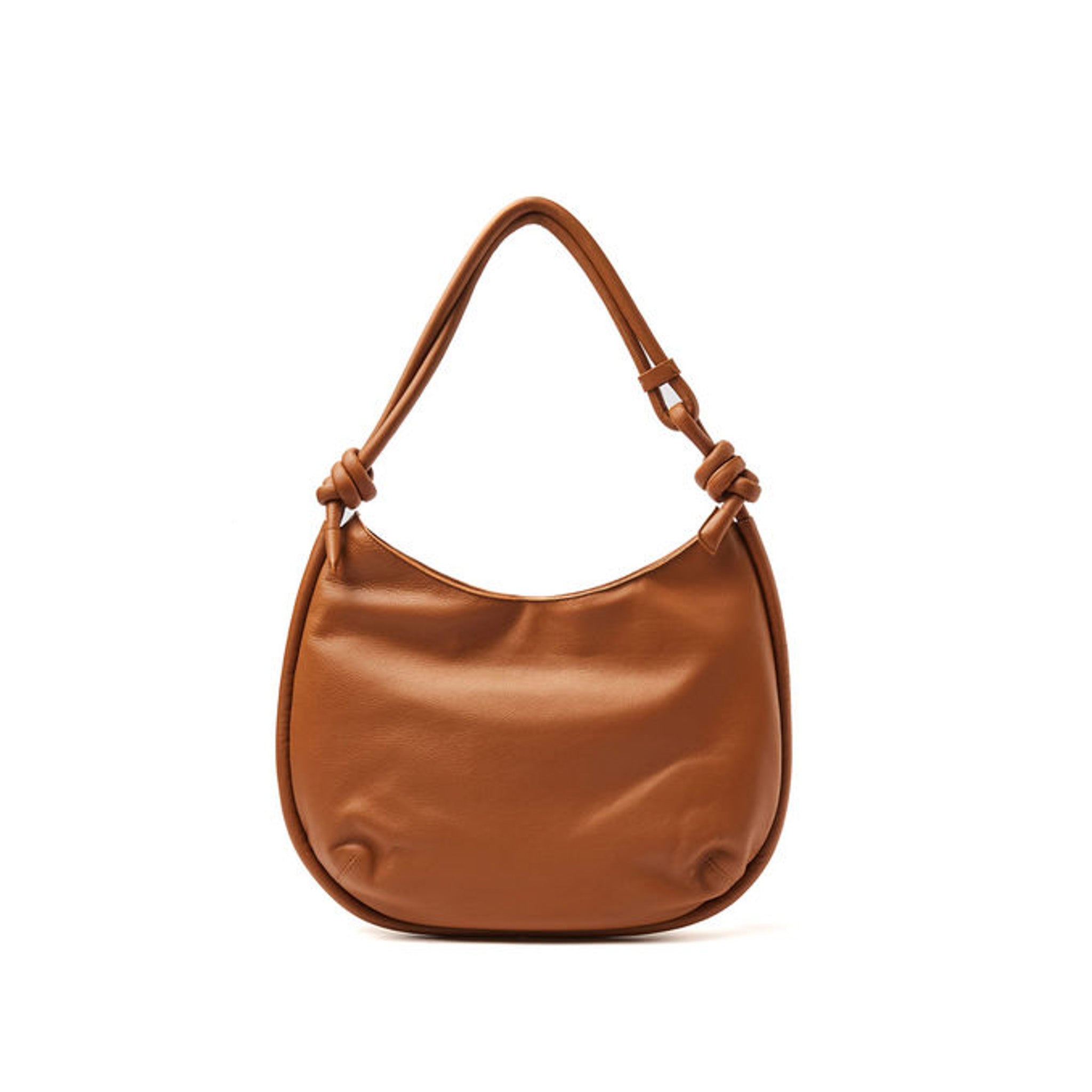 Zanellato | Borsa Demì a spalla nodi knot beige cammello L