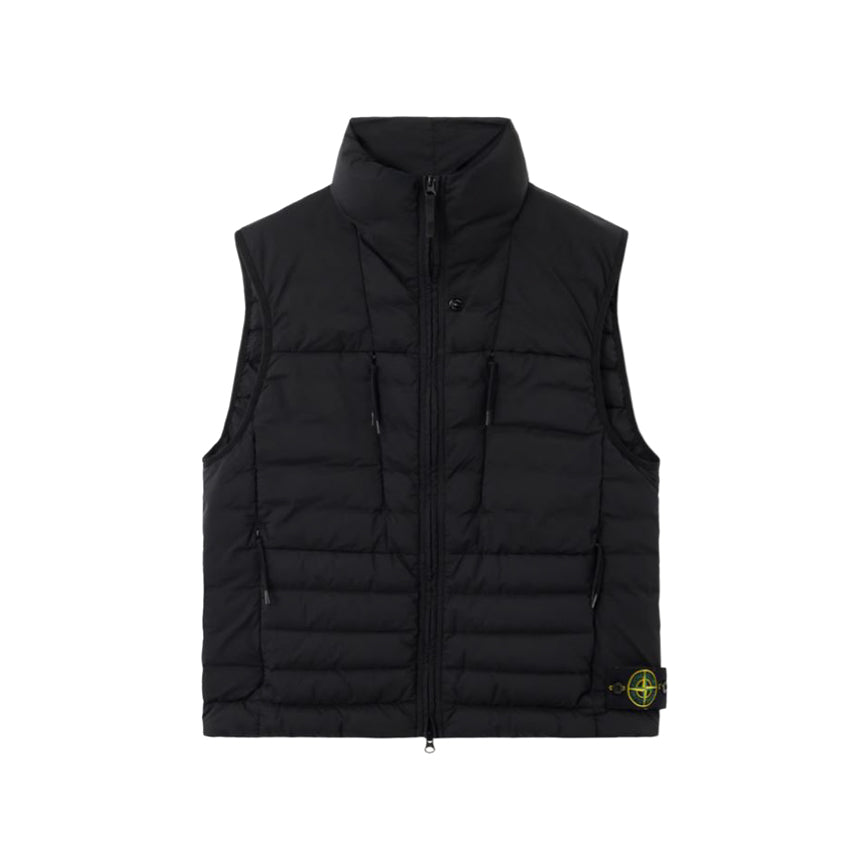 Stone Island | G100004 Gilet Seamless Tunnel Nylon Down-Tc Nero