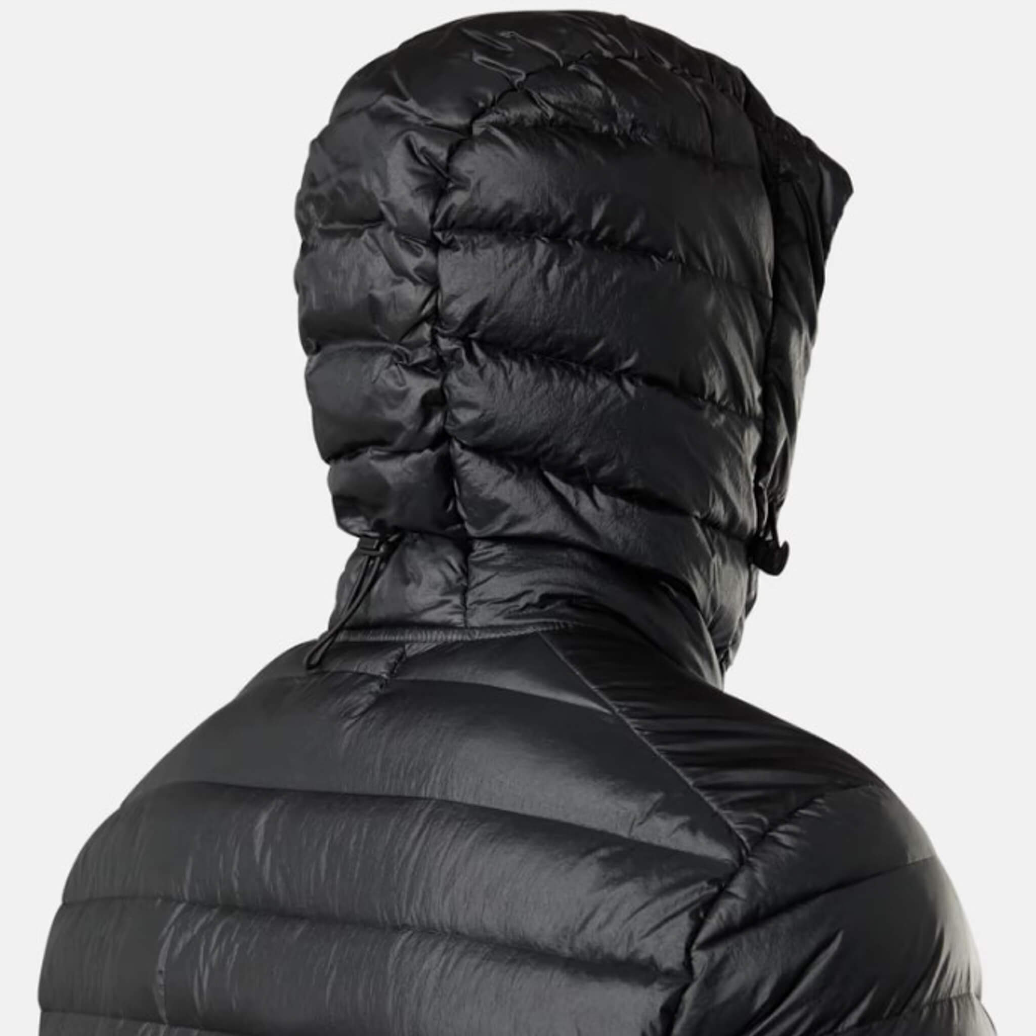 Stone Island | Piumino con cappuccio recycled nylon black 40324