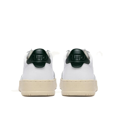 Autry | Medalist LL47 Sneakers Low In Pelle Bianca e Mountain