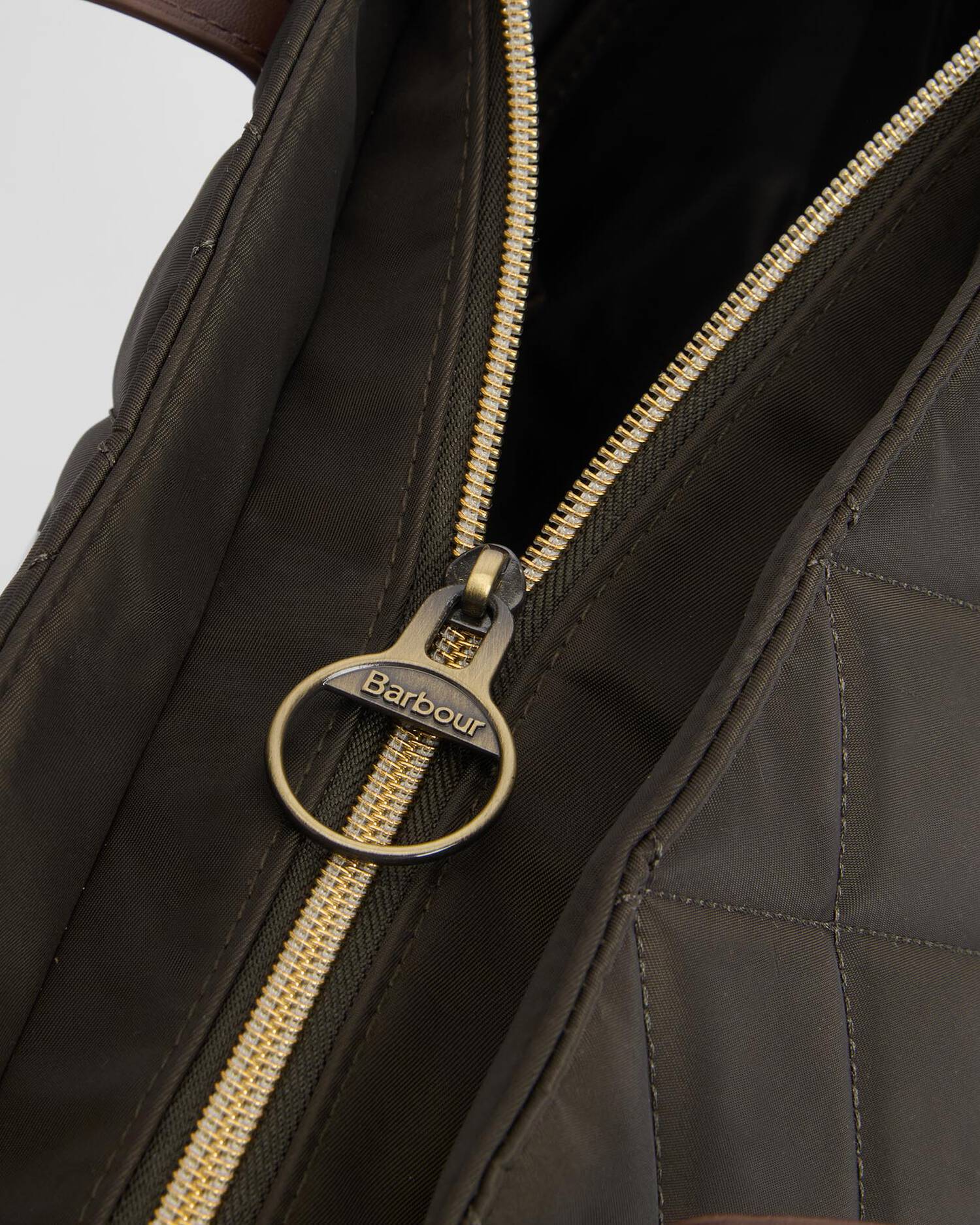 Barbour | Borsa Tote Trapuntata Con Bustina Interna Verde QUILTED TO
