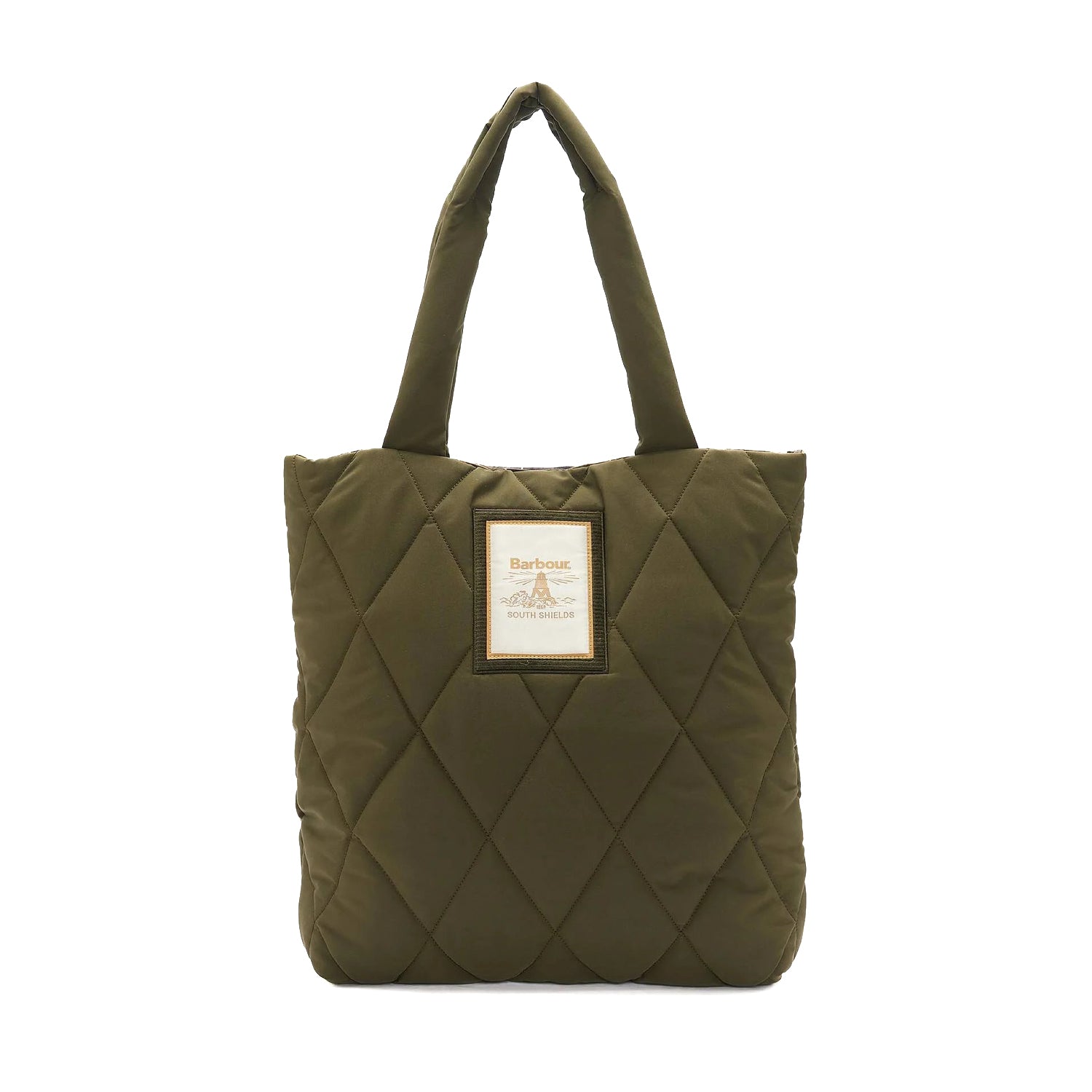 Barbour | Borsa Tote Mariah Trapuntata Verde
