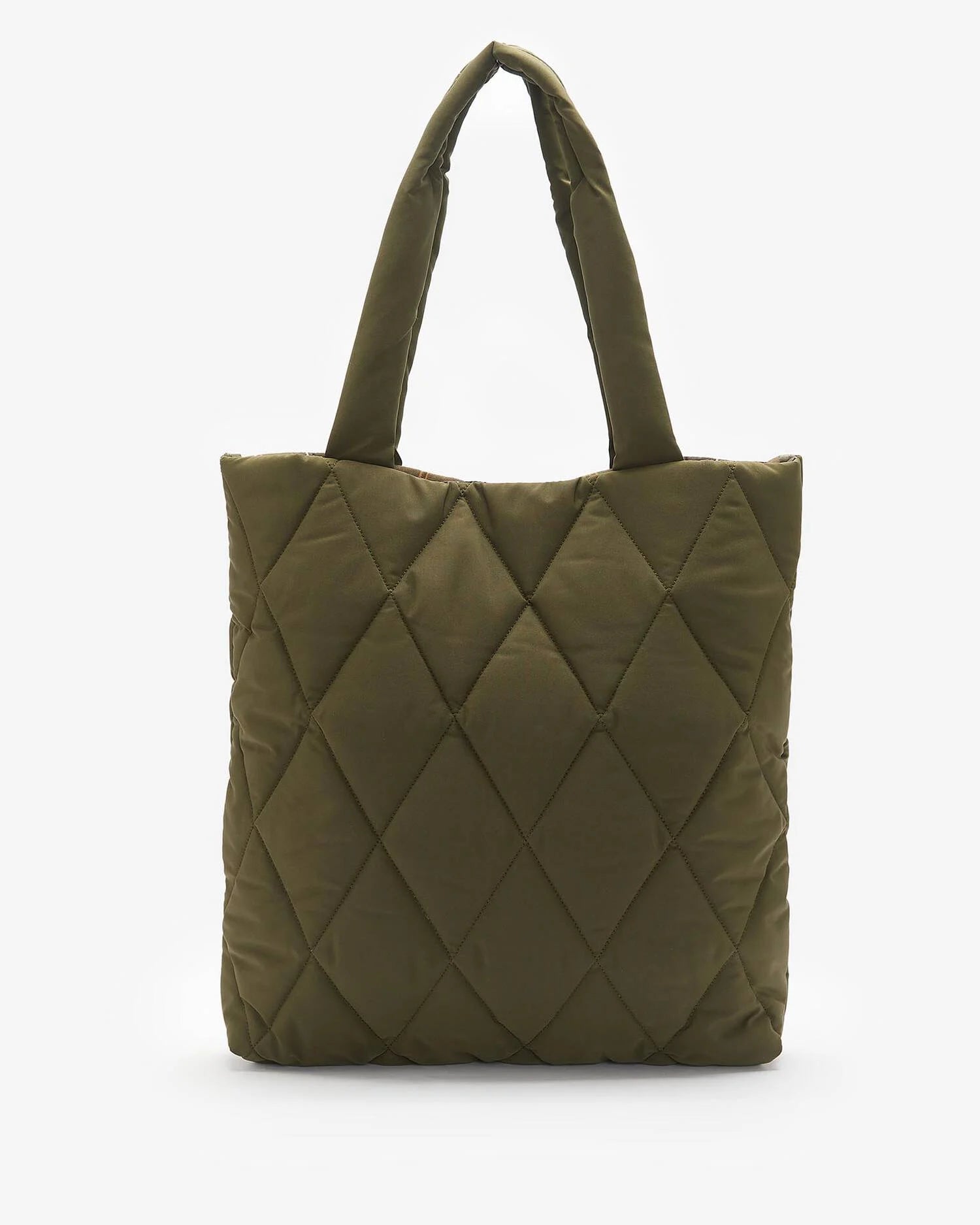 Barbour | Borsa Tote Mariah Trapuntata Verde