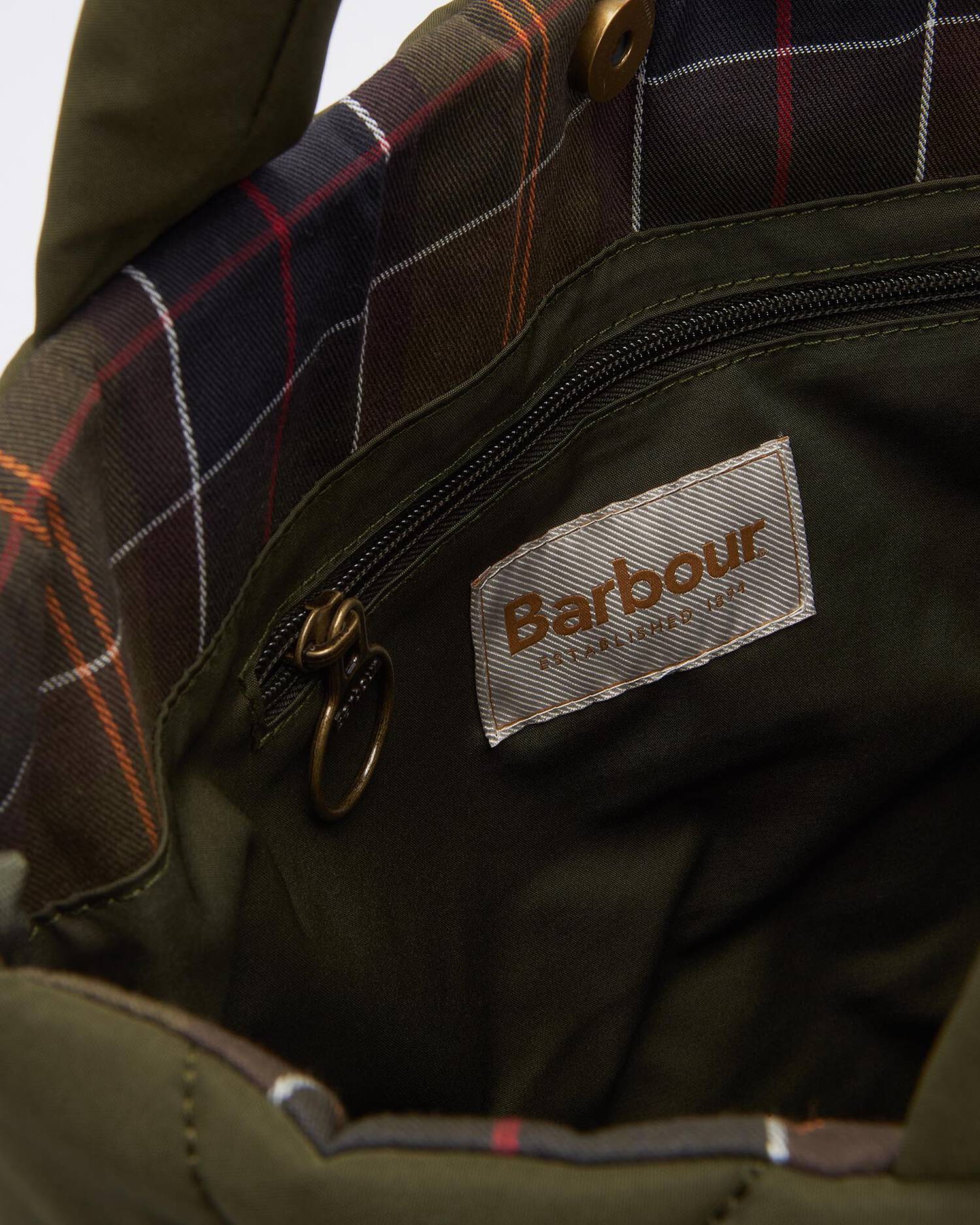 Barbour | Borsa Tote Mariah Trapuntata Verde