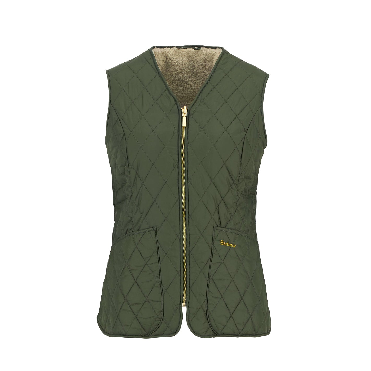 Barbour | Gilet Fodera In Pelo Markenfield LLI0013 Verde