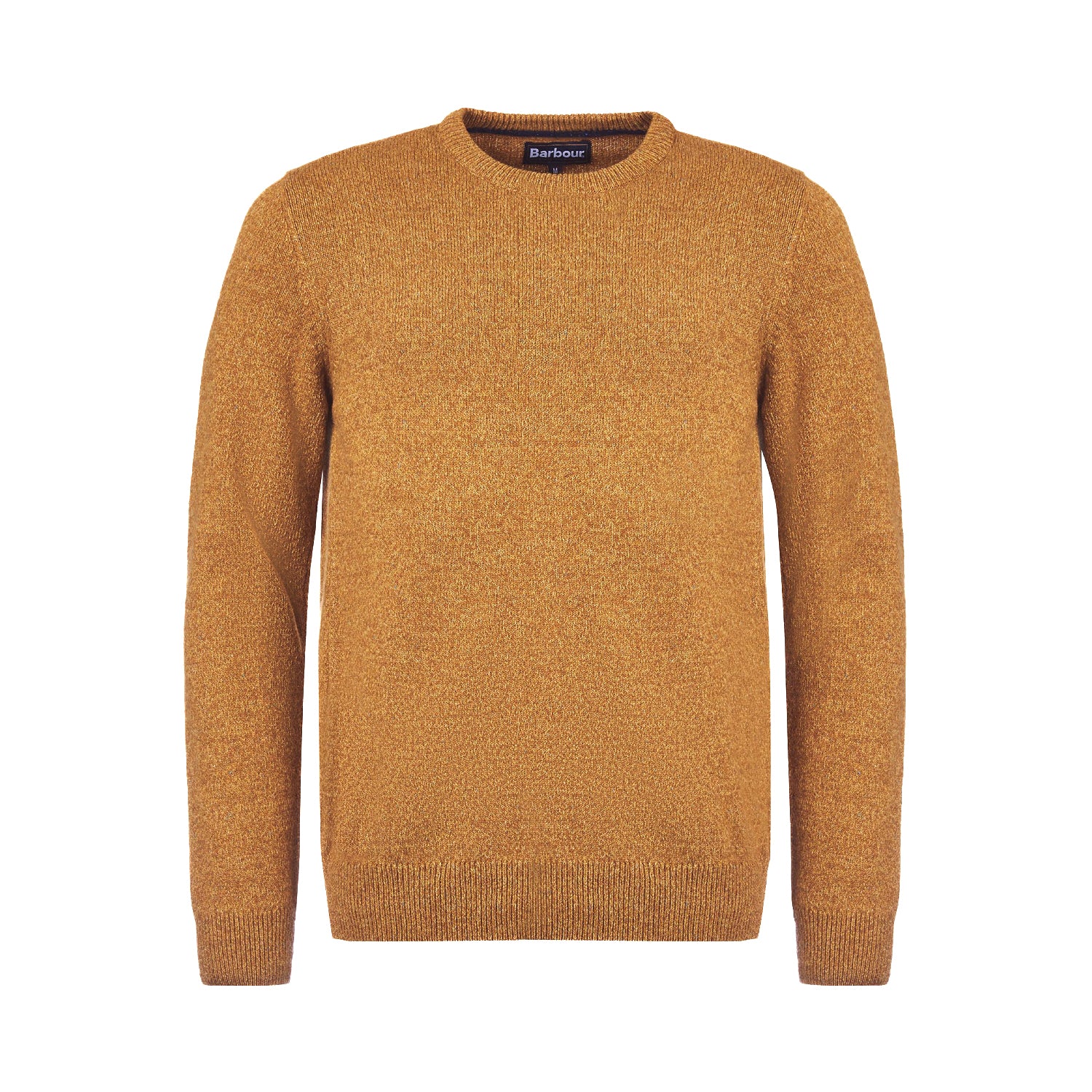 Barbour | Maglia Giro Tisbury  MKN0844 OR33 Copper Senape