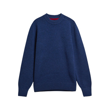 Barbour | Maglione Uomo Girocollo Newtown Ink Blue