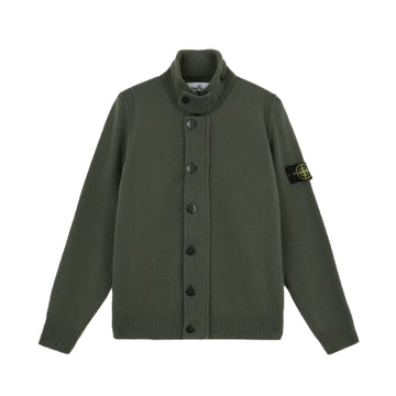 Stone Island | Cardigan Full zip con bottoni 547A3