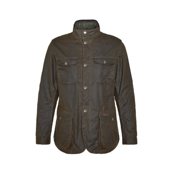 Barbour | Giacca Ogston In Cotone Cerato  OL51 oliva