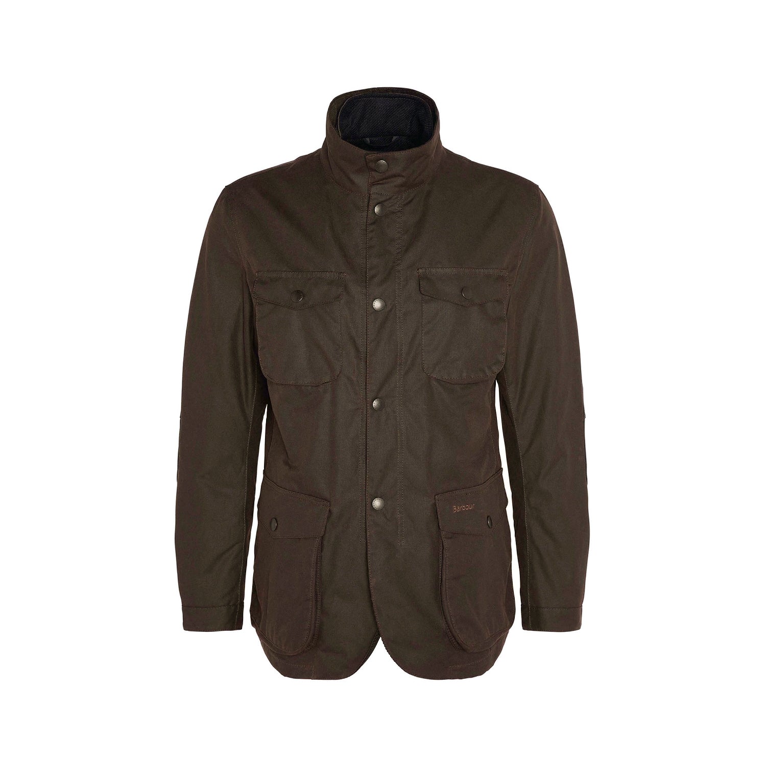 Barbour | Giacca Ogston In Cotone Cerato RU71 Marrone Rustic